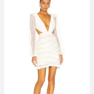 PatBo Fringe Cut-out Mini